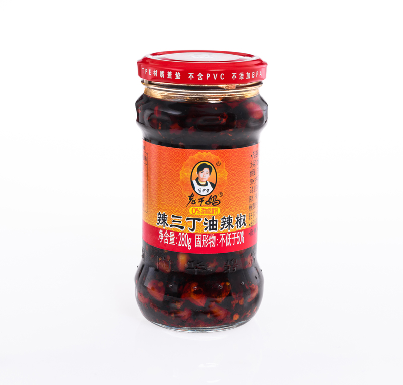 辣三丁油辣椒280g