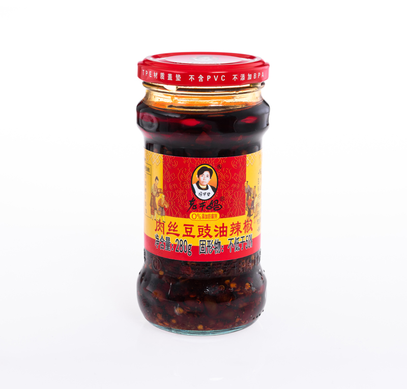 肉絲豆豉油辣椒280g